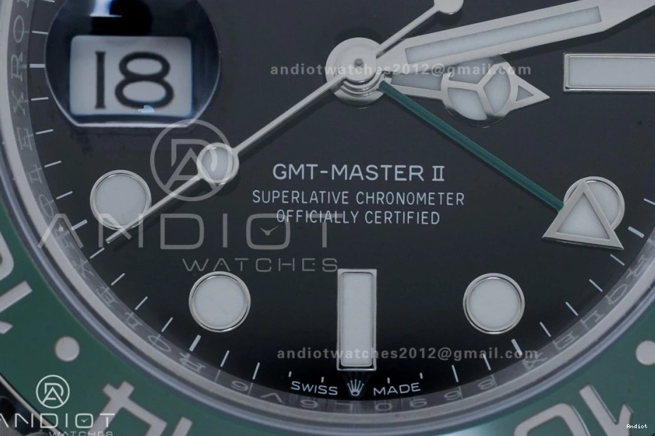New Best VTNR 1:1 126720 Edition Bracelet on GMT Jubilee II LHD 904L ARF Master V2 SH3285 SS 0322